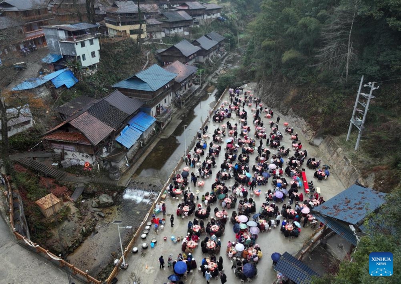 Watu wa kabila la Wamiao washerehekea Mwaka Mpya wao wa jadi katika Mkoa wa Guangxi, China