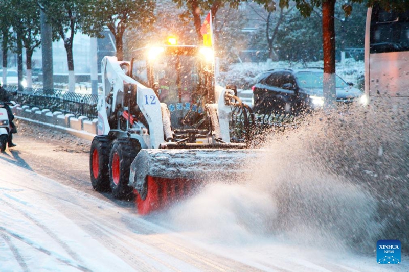 China yahamasisha juhudi za kukabiliana na kuanguka kwa theluji na kushuka kwa halijoto katika maeneo mengi