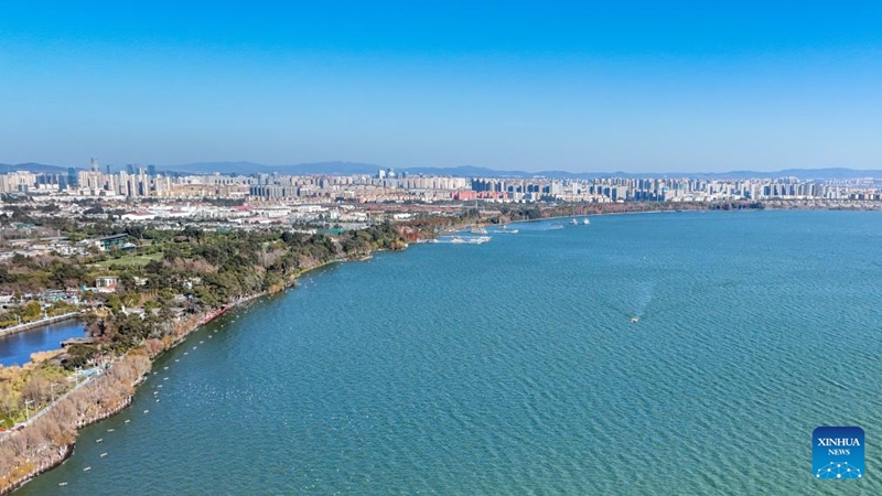 Ubora wa maji katika Ziwa Dianchi la Mkoa wa Yunnan wa China wadumisha kuwa katika kiwango cha juu cha ubora