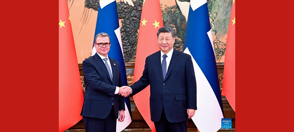 Rais Xi akaribisha kampuni za Finland "kuogelea katika bahari kubwa ya soko la China"
