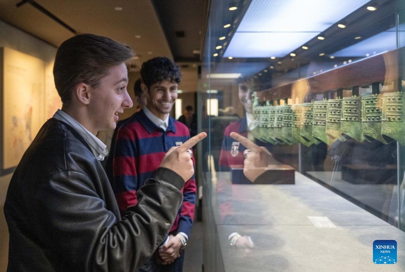 Wanafunzi wa kigeni wakumbatia furaha ya sherehe ya Mwaka Mpya wa Jadi wa China katika Mji wa Chongqing