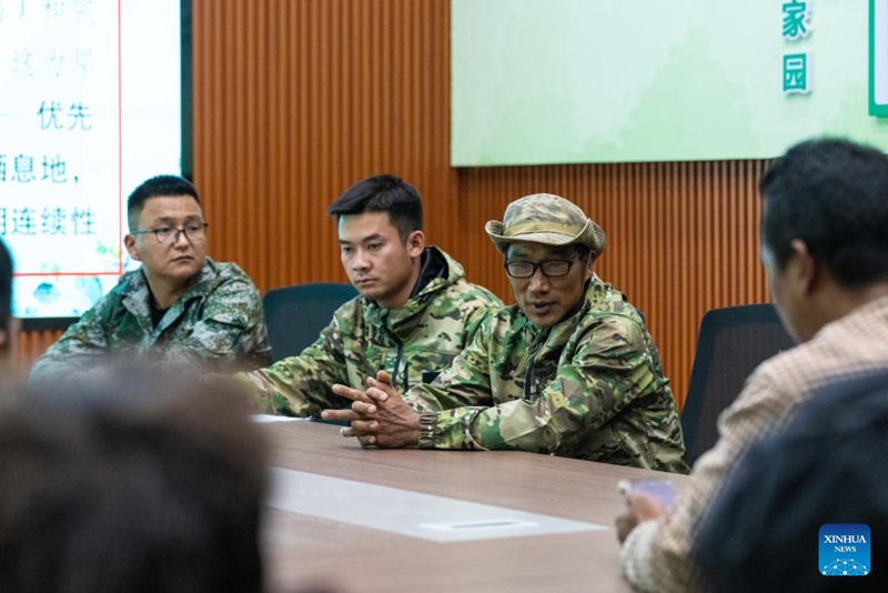 Habari Picha ya Timu ya Doria ya Ndege Hondohondo katika Mkoa wa Yunnan, China