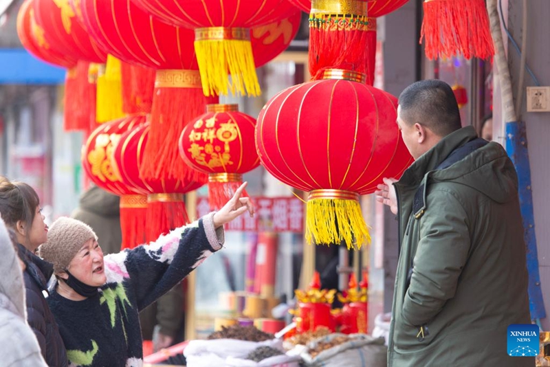 Shughuli zafanyika kusherehekea Sikukuu ya Jadi ya Xiaonian ya China, kaskazini mwa China