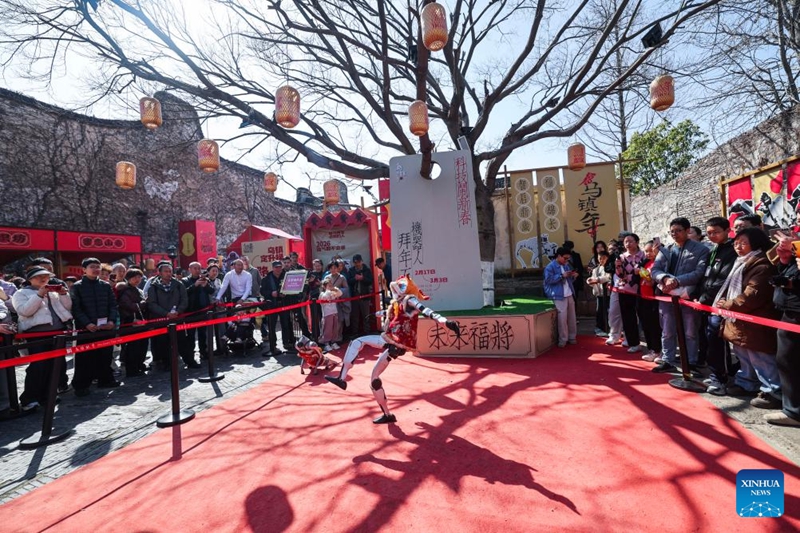 Mji mkongwe wa Wuzhen, China wazindua shughuli mbalimbali wakati wa Mwaka Mpya wa Jadi wa China