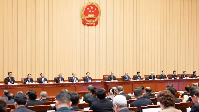 Tume ya utendaji wa mkutano yachaguliwa, na ajenda za mkutano wa Bunge la Umma la China zapitishwa