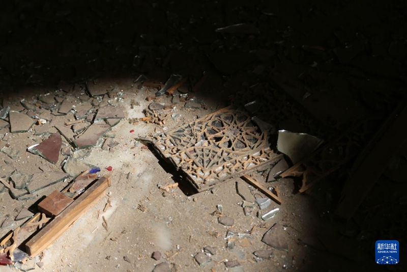 Picha hii iliyopigwa Machi 3, 2026 ikionyesha Jumba la Golestan lililoharibiwa mjini Tehran, mji mkuu wa Iran. (Xinhua)