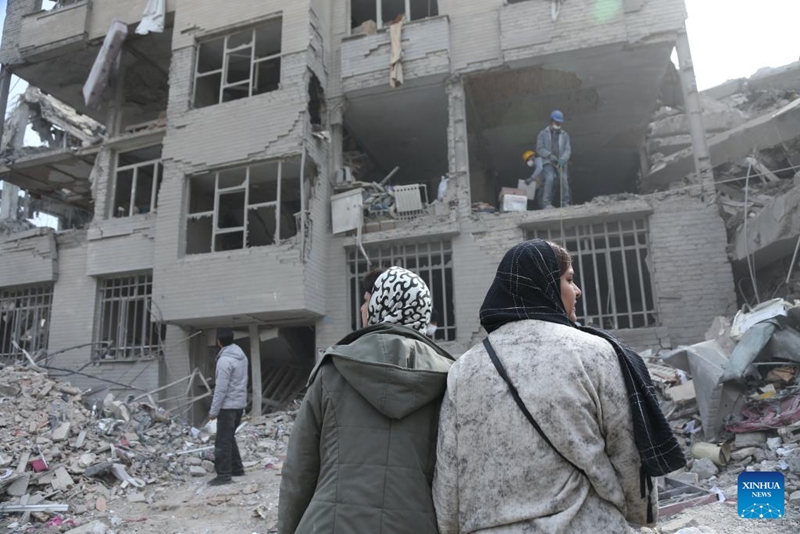 Katika picha: Majengo yaliyobomolewa mjini Tehran, Iran