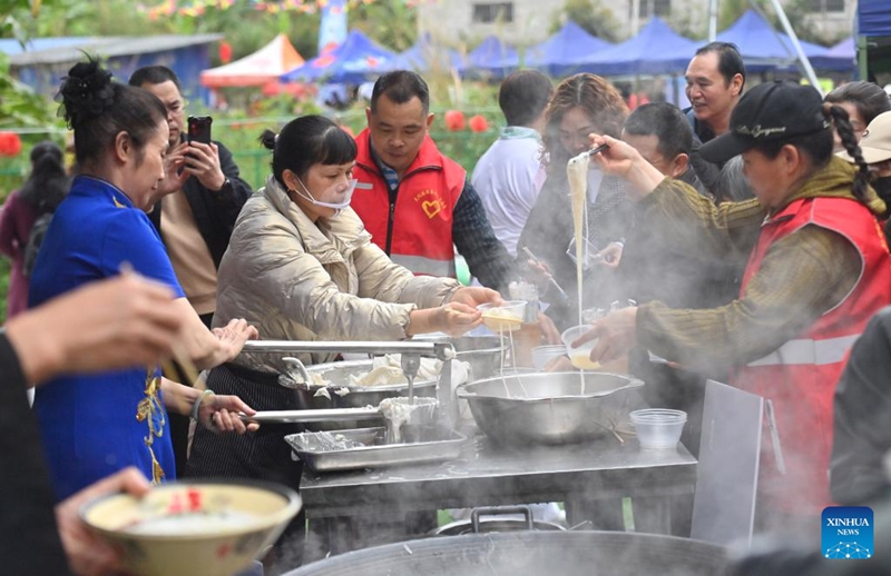 Tambi za mchele za Shengzha, ladha mpya ya urithi wa utamaduni usioshikika wa Guangxi, China