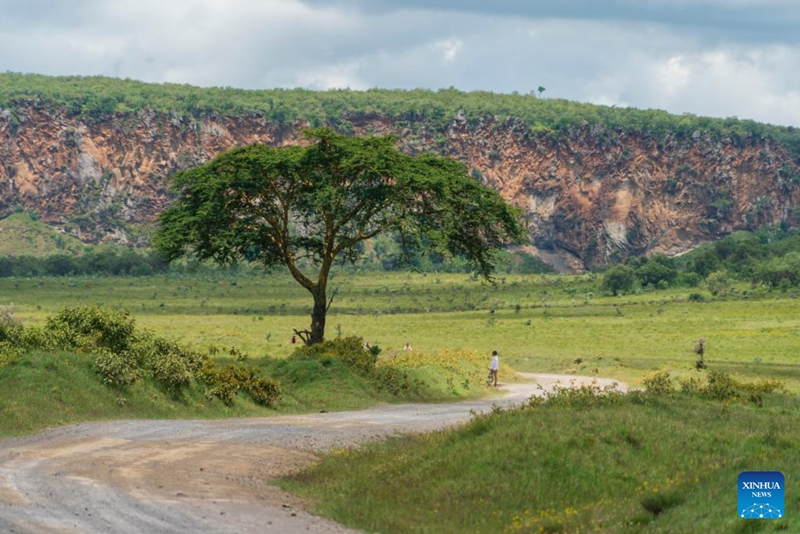 Mandhari ya Bonde Kuu la Ufa nchini Kenya