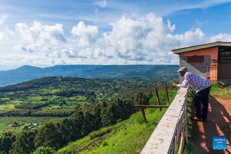 Mandhari ya Bonde Kuu la Ufa nchini Kenya