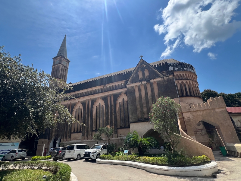 Moja ya majengo ya usanifu wa Magharibi, kisiwani Zanzibar, Tanzania. (People’s Daily Online)