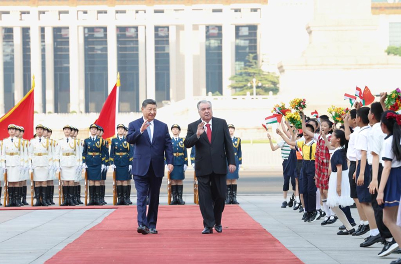 Xi Jinping afanya mazungumzo na Rais wa Tajikistan