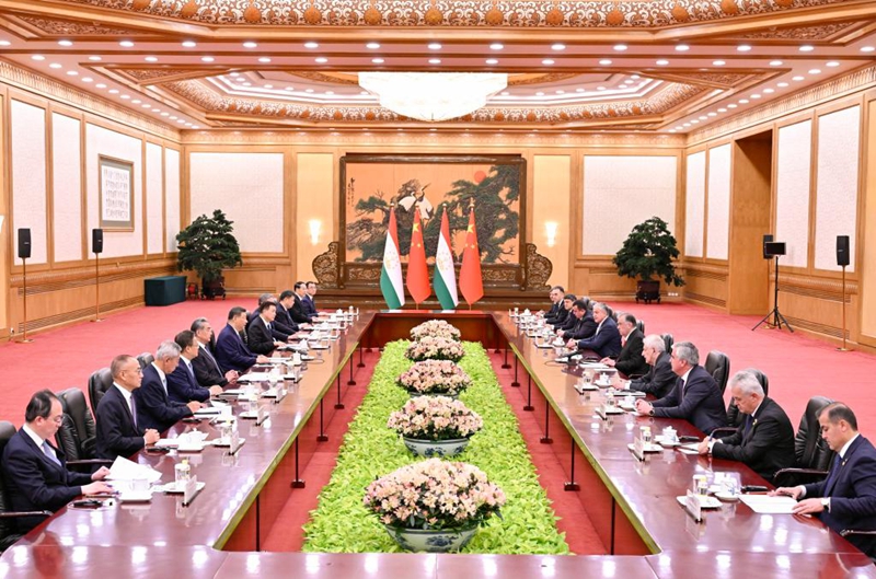 Xi Jinping afanya mazungumzo na Rais wa Tajikistan
