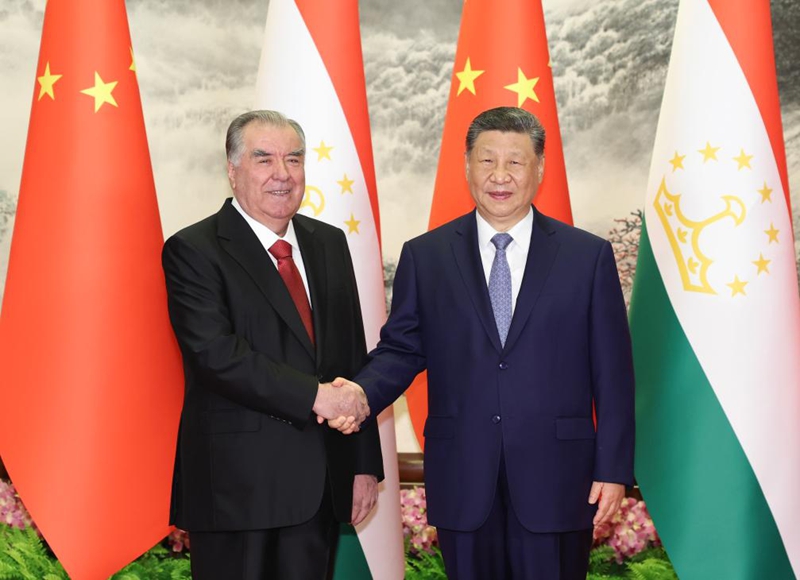 Xi Jinping afanya mazungumzo na Rais wa Tajikistan