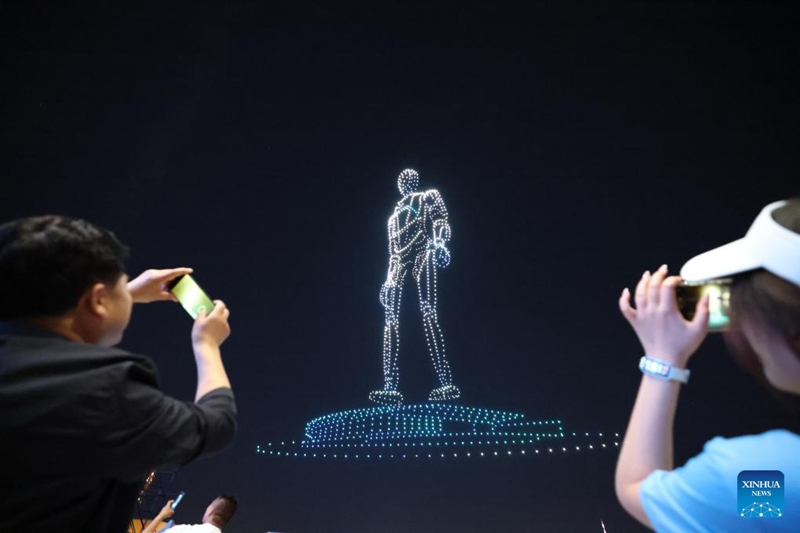 Kanivali ya roboti yafanyika kwenye Maonyesho ya AI Duniani 2026 mjini Tianjin, China
