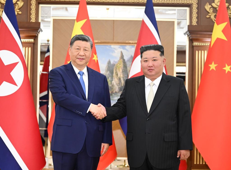 Xi atoa wito wa China na DPRK kuimarisha msingi wa kuaminiana, kuhimiza ushirikiano wa kivitendo