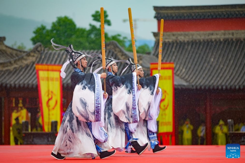 Hafla ya kumwabudu Fuxi yafanyika Tianshui katika Mkoa wa Gansu, China