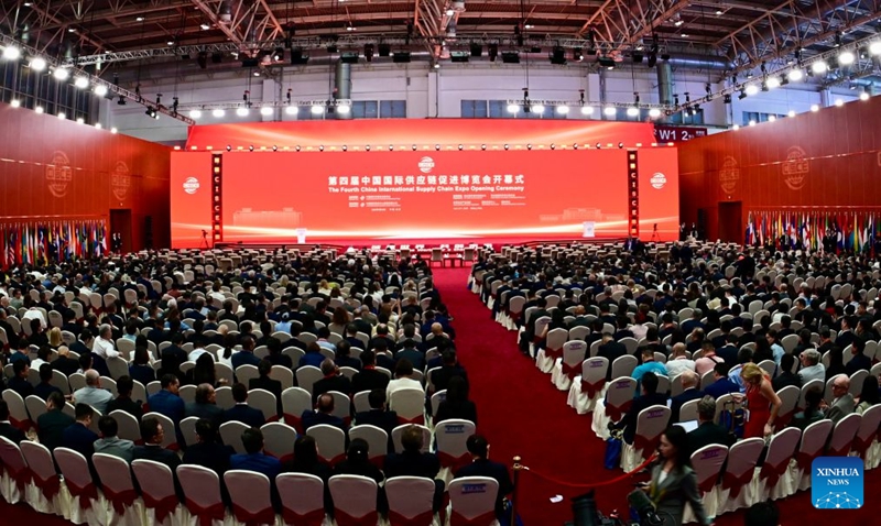 Maonyesho ya 4 ya China ya Mnyororo wa Utoaji Bidhaa za Kimataifa yafunguliwa Beijing