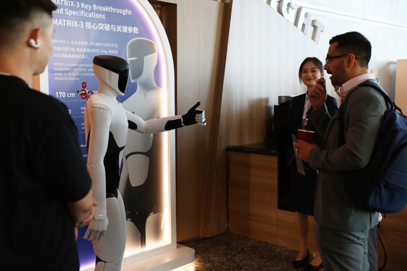 AI yawa mada motomoto kwenye Jukwaa la Davos katika Mji wa Dalian, Kaskazini Mashariki mwa China