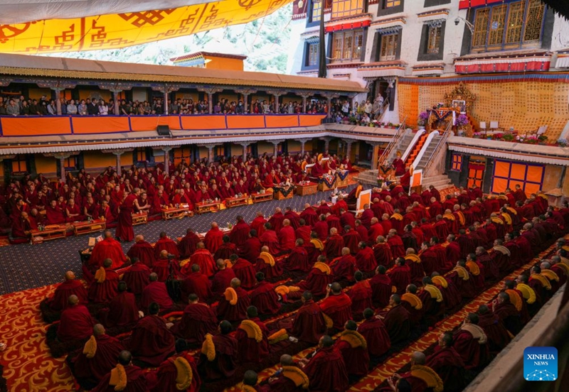 Mtihani wa awali wa shahada ya juu zaidi ya Dini ya Kibuddha ya Kitibet wafanyika Xizang, China