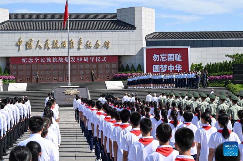 China yafanya shughuli za kumbukumbu ya miaka 89 tangu kuanza kwa vita dhidi ya uvamizi wa Japan