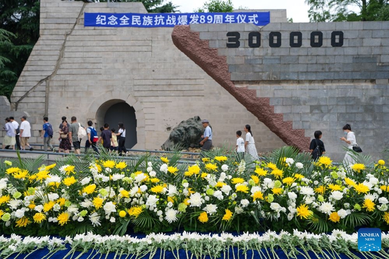 China yafanya shughuli za kumbukumbu ya miaka 89 tangu kuanza kwa vita dhidi ya uvamizi wa Japan