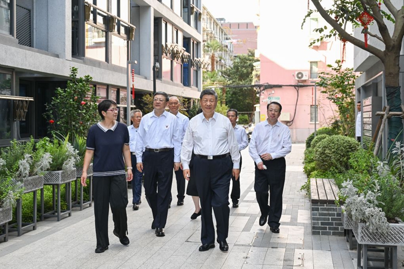 Xi asisitiza kujenga upya miji ya kiwango cha juu katika ziara ya ukaguzi mjini Shanghai