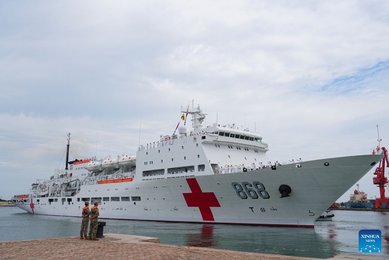Meli hospitali ya Kikosi cha Majini cha China yaanza safari ya kutoa huduma ya matibabu ya kibinadamu katika Afrika, Asia Kusini