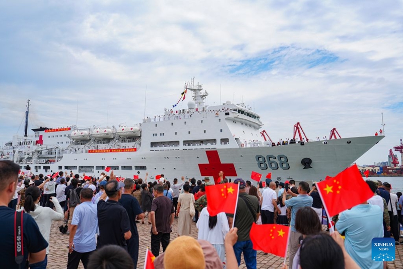 Meli hospitali ya Kikosi cha Majini cha China yaanza safari ya kutoa huduma ya matibabu ya kibinadamu katika Afrika, Asia Kusini