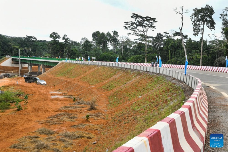 Daraja lililojengwa na kampuni ya China lazinduliwa nchini Cameroon
