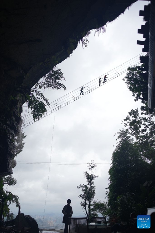 Mapango ya karst ya Guizhou, China yatoa maeneo ya kuepuka joto kwa watalii