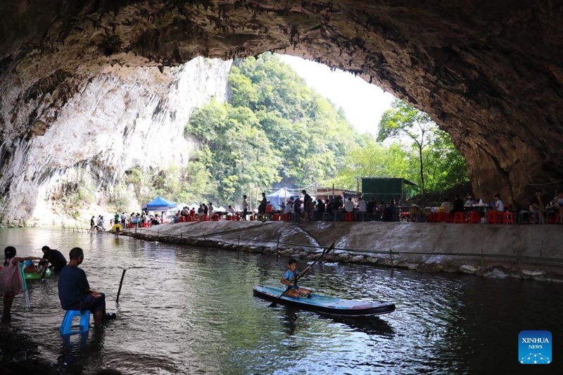 Mapango ya karst ya Guizhou, China yatoa maeneo ya kuepuka joto kwa watalii