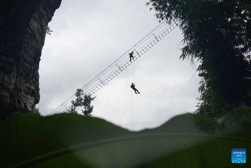 Mapango ya karst ya Guizhou, China yatoa maeneo ya kuepuka joto kwa watalii