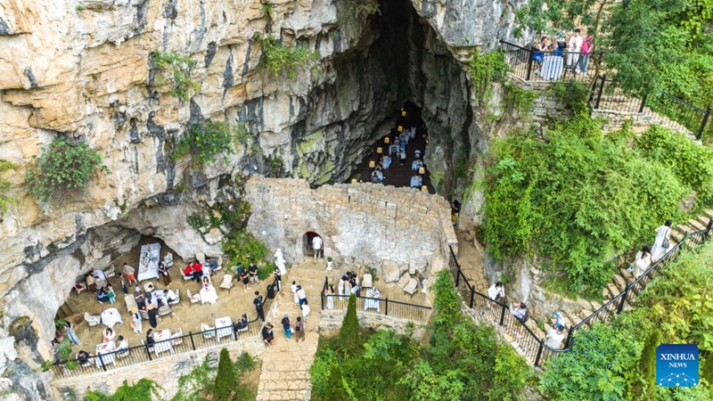 Mapango ya karst ya Guizhou, China yatoa maeneo ya kuepuka joto kwa watalii
