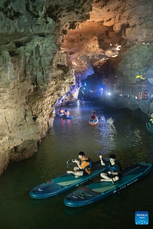 Mapango ya karst ya Guizhou, China yatoa maeneo ya kuepuka joto kwa watalii