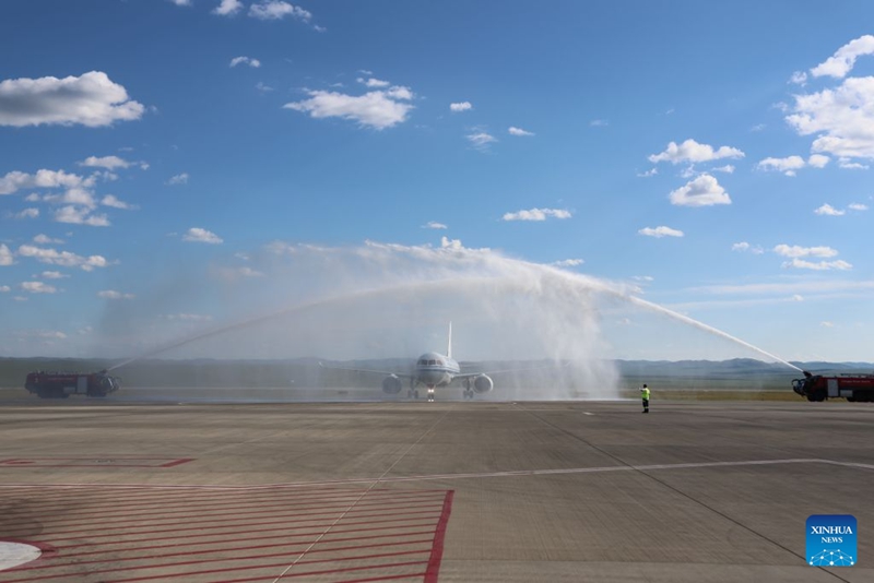 Ndege C919 iliyoundwa na China yenyewe yakamilisha safari ya kwanza ya kimataifa ya kibiashara, yatua Ulan Bator, Mongolia
