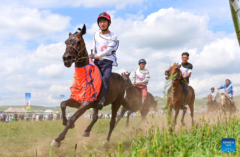 Tamasha la Nadam lafunguliwa katika Ligi ya Hinggan, Mkoa wa Mongolia ya Ndani, China