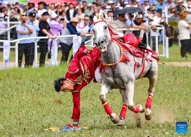 Tamasha la Nadam lafunguliwa katika Ligi ya Hinggan, Mkoa wa Mongolia ya Ndani, China