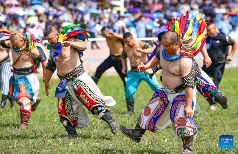 Tamasha la Nadam lafunguliwa katika Ligi ya Hinggan, Mkoa wa Mongolia ya Ndani, China