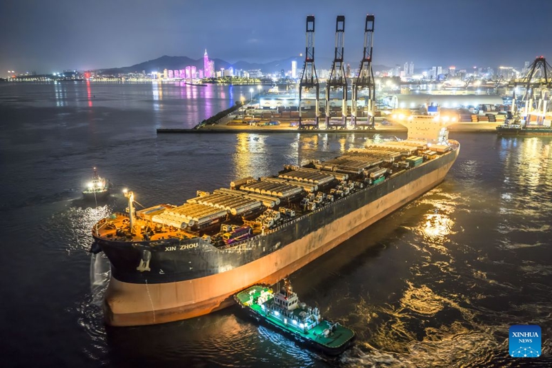 Bandari ya Yantai ya China yashuhudia ongezeko la maradufu la bidhaa za jumla zilizosafirishwa kwa Afrika