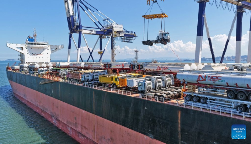 Bandari ya Yantai ya China yashuhudia ongezeko la maradufu la bidhaa za jumla zilizosafirishwa kwa Afrika