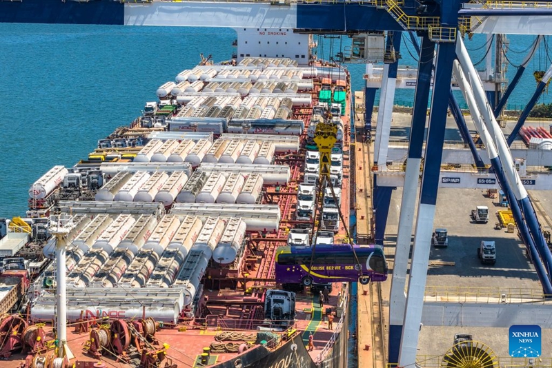 Bandari ya Yantai ya China yashuhudia ongezeko la maradufu la bidhaa za jumla zilizosafirishwa kwa Afrika