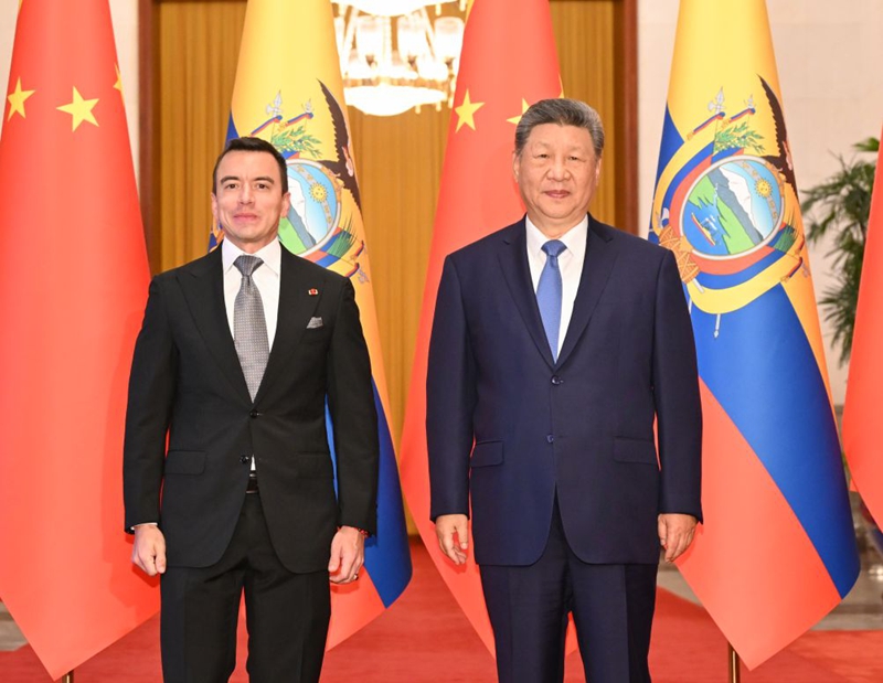 Xi atoa wito wa kuongeza ushirikiano kati ya China na Ecuador katika mikakati ya maendeleo