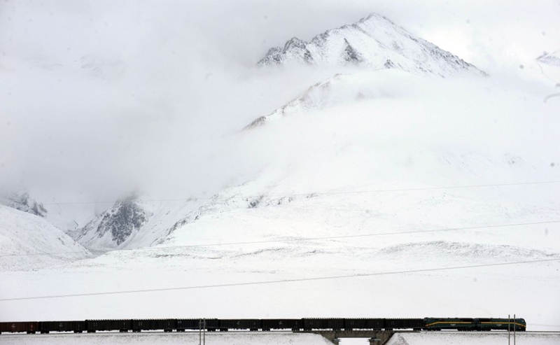 Picha za zamani zabeba ushuhuda kwenye Muujiza wa Chuma wa Reli ya Qinghai-Xizang