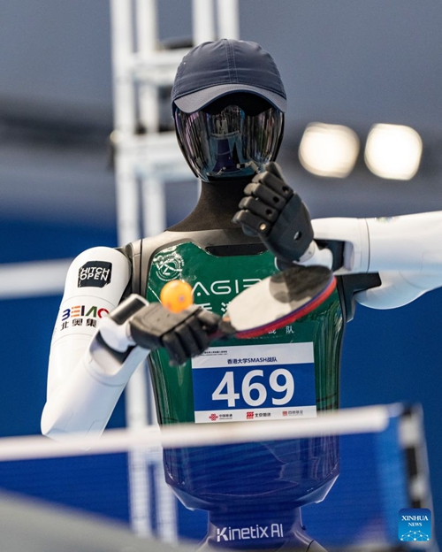 Michezo ya pili ya Roboti za Umbo la Binadamu Duniani yafanyika Beijing, China