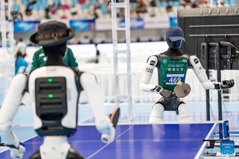 Michezo ya pili ya Roboti za Umbo la Binadamu Duniani yafanyika Beijing, China