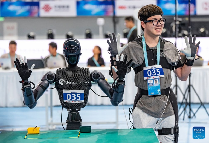 Michezo ya pili ya Roboti za Umbo la Binadamu Duniani yafanyika Beijing, China