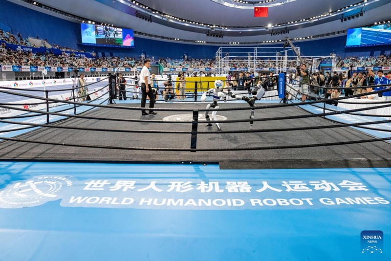 Michezo ya pili ya Roboti za Umbo la Binadamu Duniani yafanyika Beijing, China