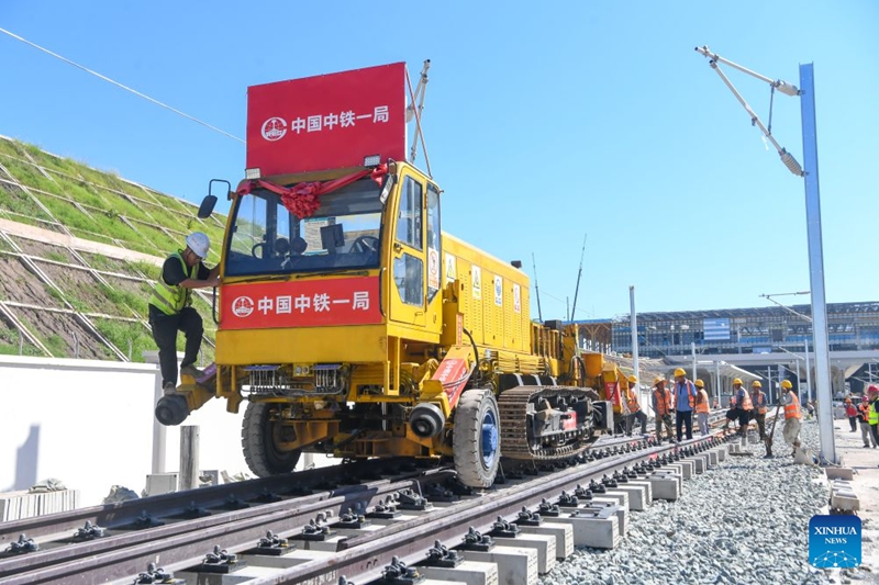 Reli ya Mwendo-Kasi ya Chongqing-Wanzhou, China yamaliza kutandazwa reli