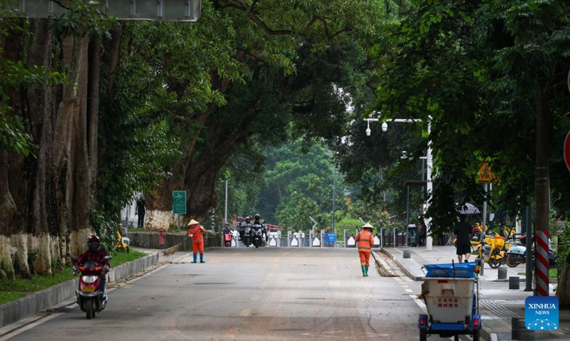 Juhudi za kurejesha hali ya kawaida baada ya mvua kubwa zaendelea Hainan, China